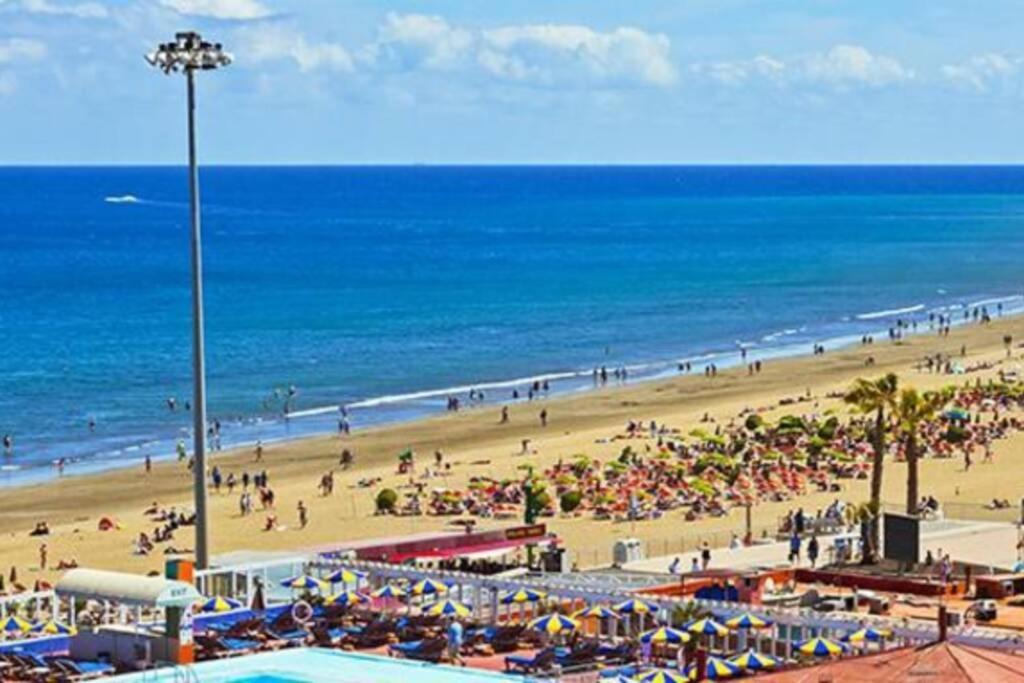 Estancia En Complejo Tamaran - Playa Del Ingles Dış mekan fotoğraf